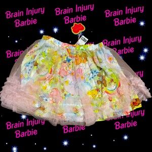 NWT iron fist carebear skirt